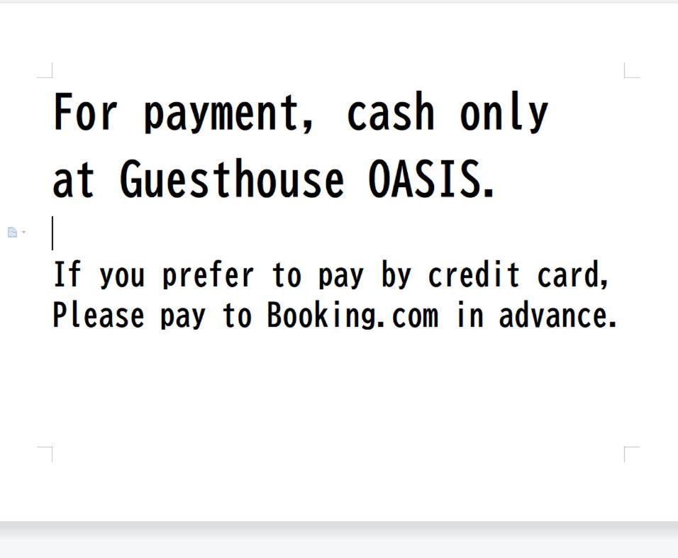 Guesthouse Oasis Osaka Zewnętrze zdjęcie